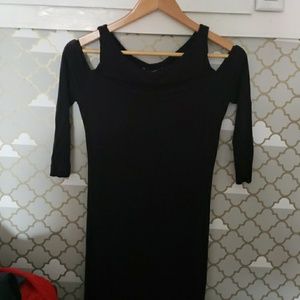 Bailey 44 Cold Shoulder Midi Dress